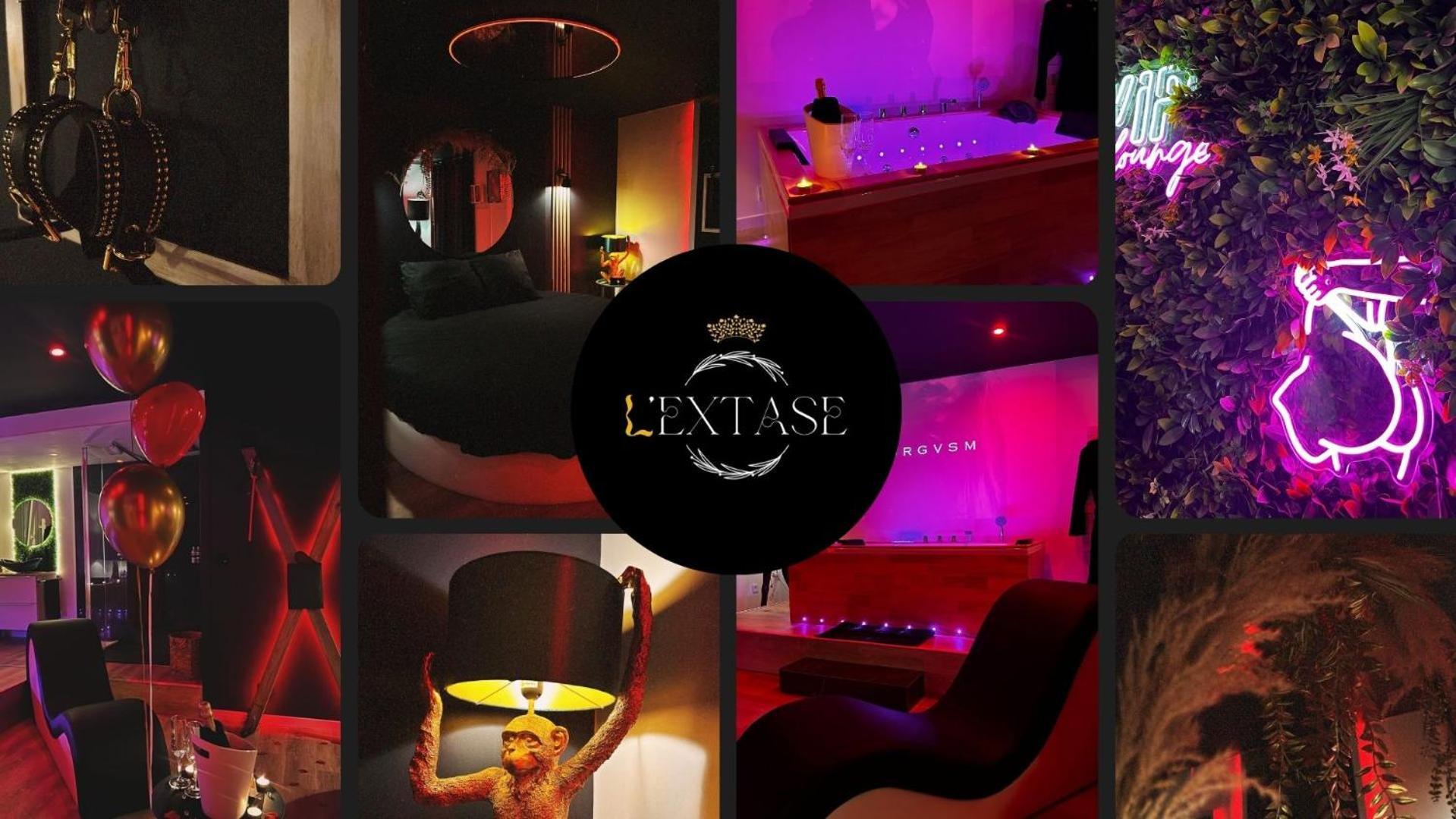 Love Room Haut De Gamme - L'Extase Avec Jacuzzi Violaines Exterior foto